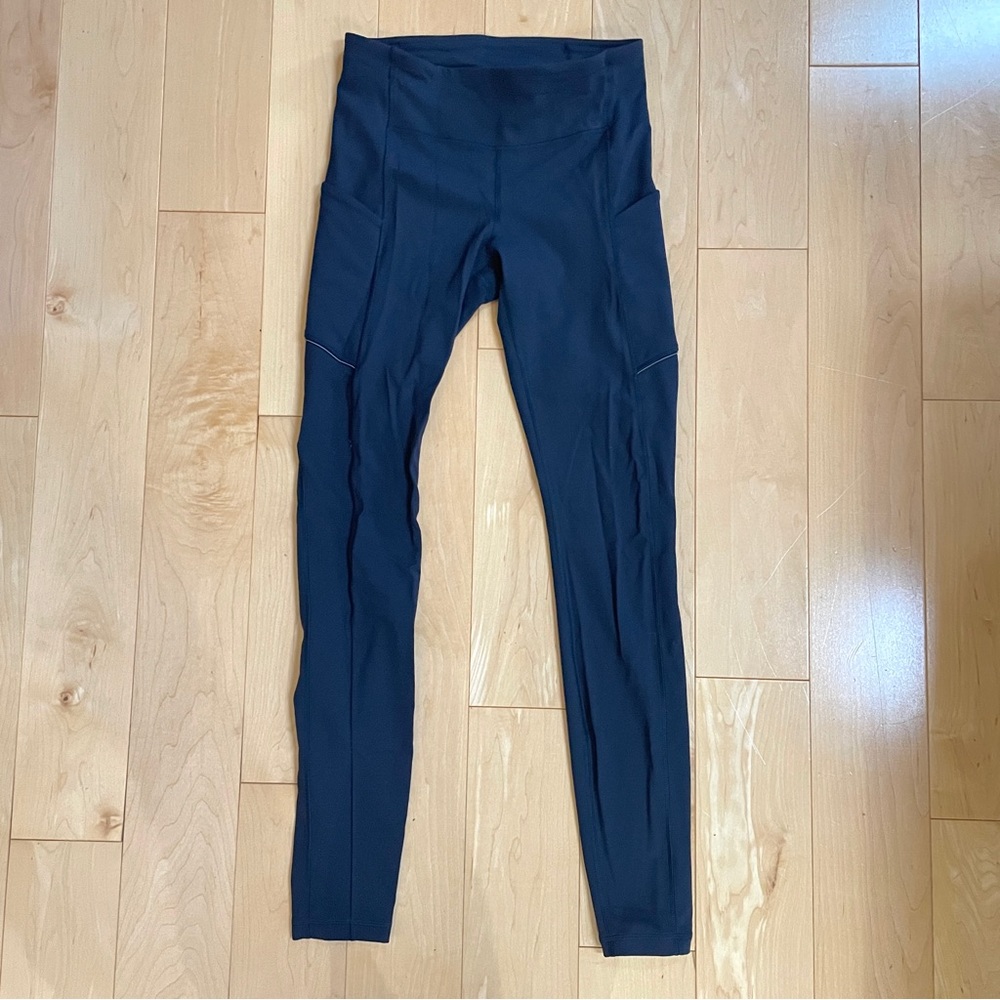 Lululemon High Waist Running Pants, Brushed